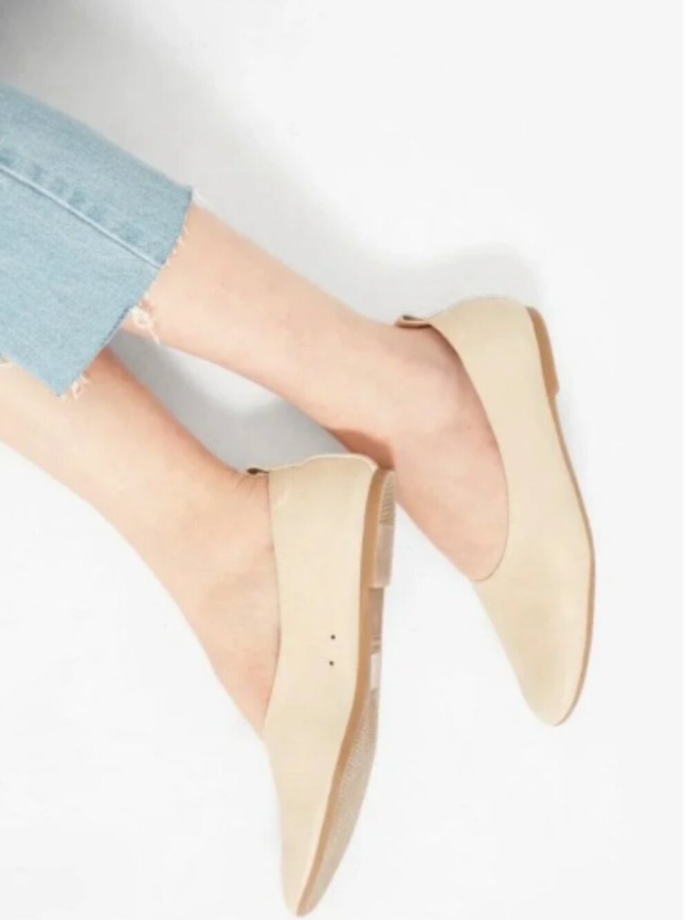 Everlane Day Glove Leather Cream 7 Made in Italy